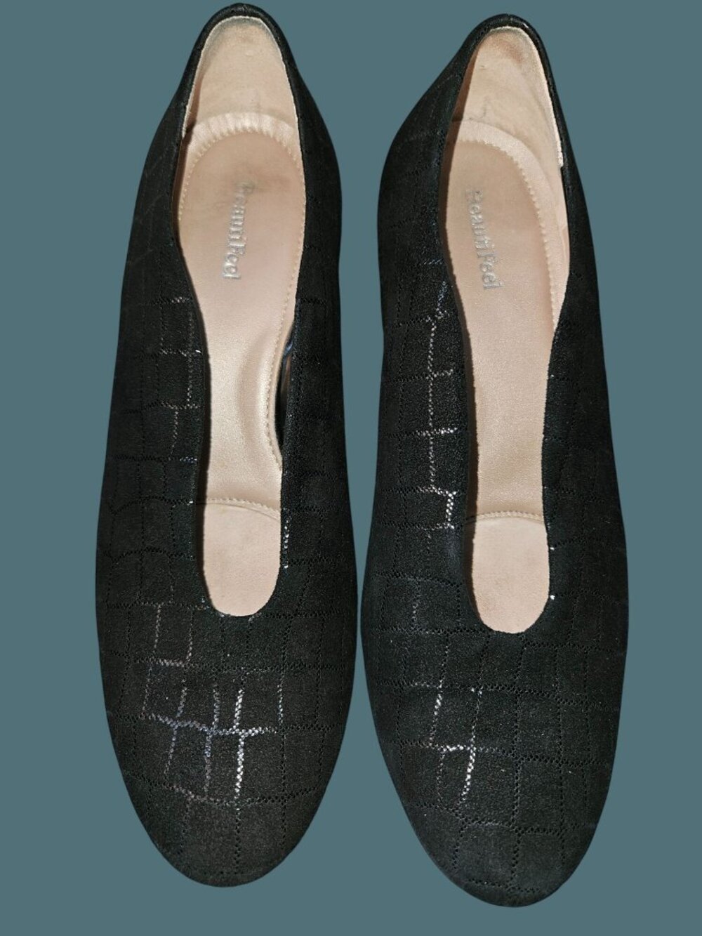Beautifeel Calla Dress Pump Suede Leather Anti Slip Women Size 39 US 8-8.5